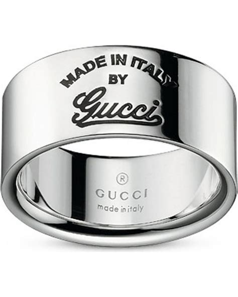 gucci. ring|Gucci trademark ring.